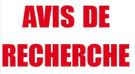 Avis de recherche