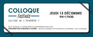 ColloqueFestivals